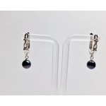 Padlock Snap Back Earrings