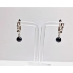 Padlock Snap Back Earrings