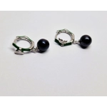 Bamboo Hoop Earrings