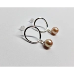Oval Wave Earrings