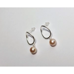 Oval Wave Earrings