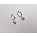 Oval Wave Earrings
