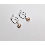 Oval Wave Earrings