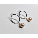 Oval Wave Earrings