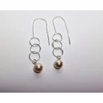 Hoops Thread Through Earrings