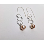 Hoops Thread Through Earrings