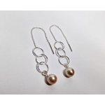 Hoops Thread Through Earrings