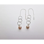 Hoops Thread Through Earrings