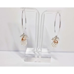 Pineapple Hoop Earrings