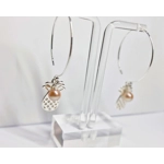 Pineapple Hoop Earrings