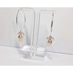 Pineapple Hoop Earrings