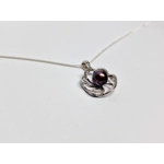 Noir Blossom Pendant