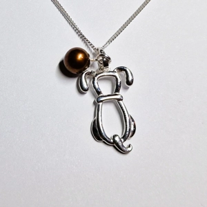 Dog's Outline Pendant