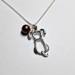 Dog's Outline Pendant