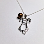 Dog's Outline Pendant