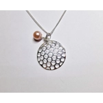 Domed Honeycomb Pendant
