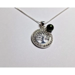 CZ Tree Of Life Pendant