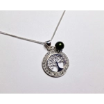 CZ Tree Of Life Pendant