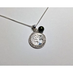 CZ Tree Of Life Pendant