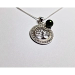 CZ Tree Of Life Pendant