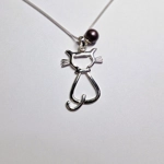 Cat's Outline Pendant