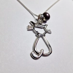 Cat's Outline Pendant
