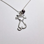 Cat's Outline Pendant