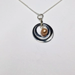 Stacked Discs Pendant