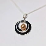 Stacked Discs Pendant