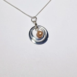 Stacked Discs Pendant