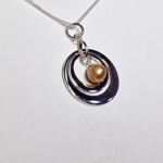 Stacked Discs Pendant