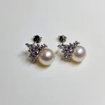 Cluster Crown Earrings