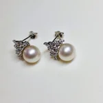 Cluster Crown Earrings