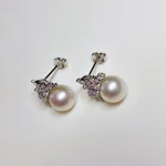 Cluster Crown Earrings