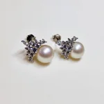 Cluster Crown Earrings