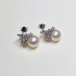 Cluster Crown Earrings