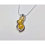 Pea Pod Three Pendant