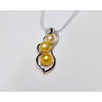 Pea Pod Three Pendant