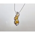 Pea Pod Three Pendant