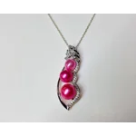 Pea Pod Two Pendant