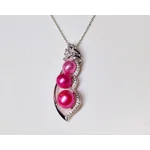 Pea Pod Two Pendant