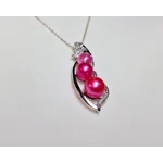 Pea Pod Two Pendant