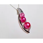 Pea Pod Two Pendant