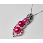 Pea Pod Two Pendant