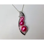 Pea Pod Two Pendant