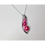 Pea Pod Two Pendant