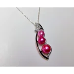 Pea Pod Two Pendant
