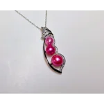 Pea Pod Two Pendant