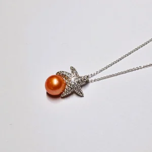 Sparkle Star Fish Pendant
