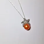 Sparkle Star Fish Pendant